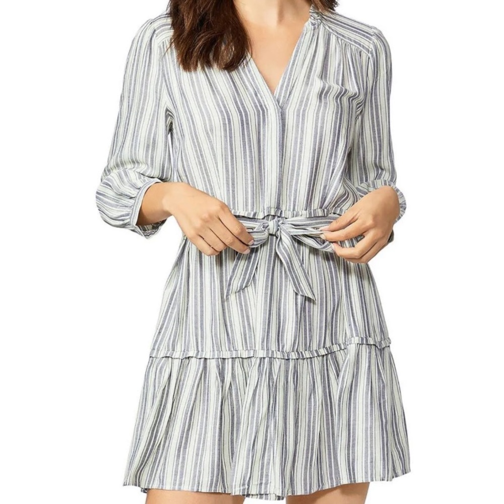 Paige striped mini dress